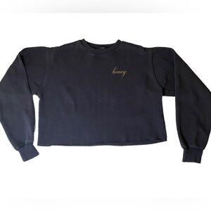 John Galt Oversized Crop Sweatshirt Size S (or M)